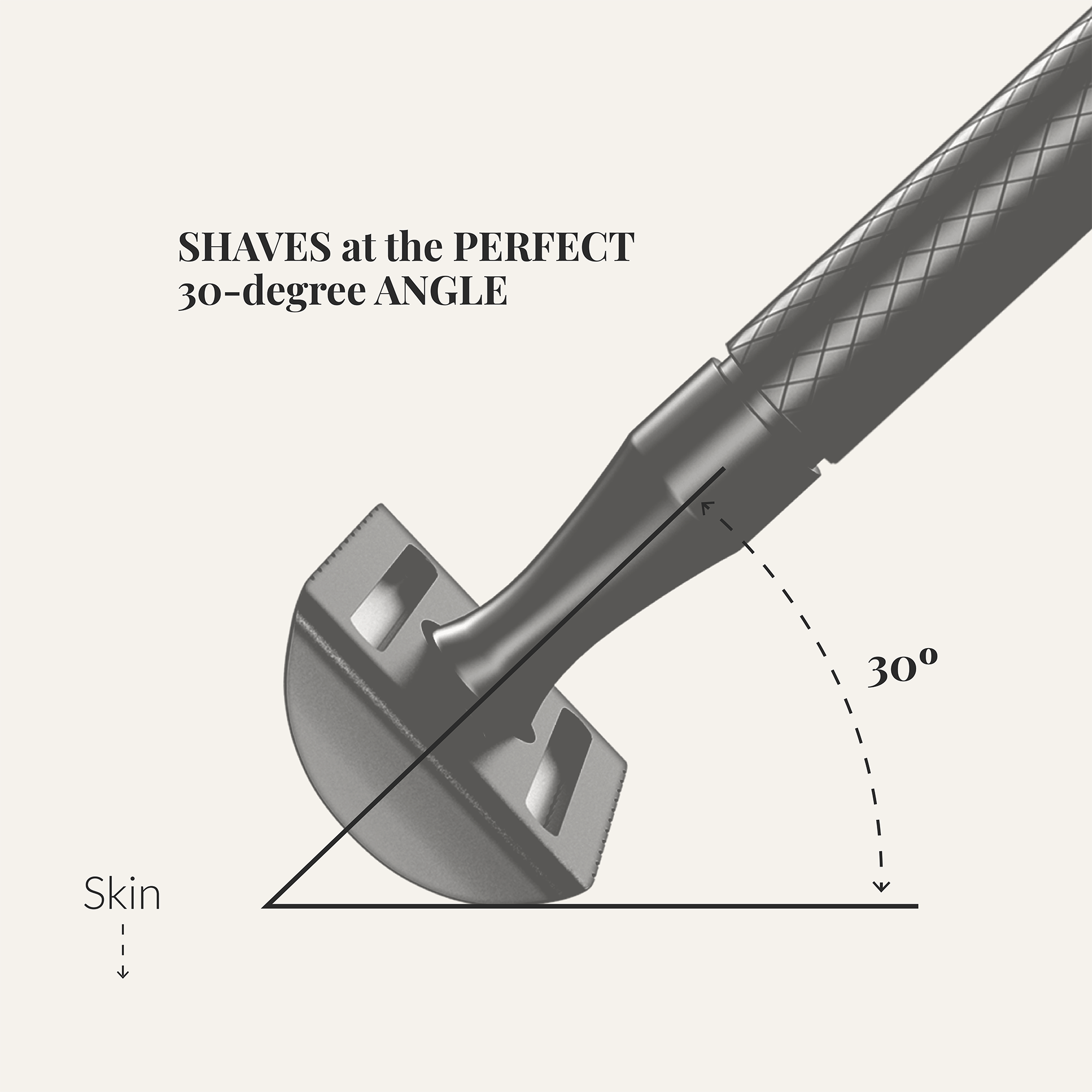 Safety Razor - Baron Elite - Noir Black