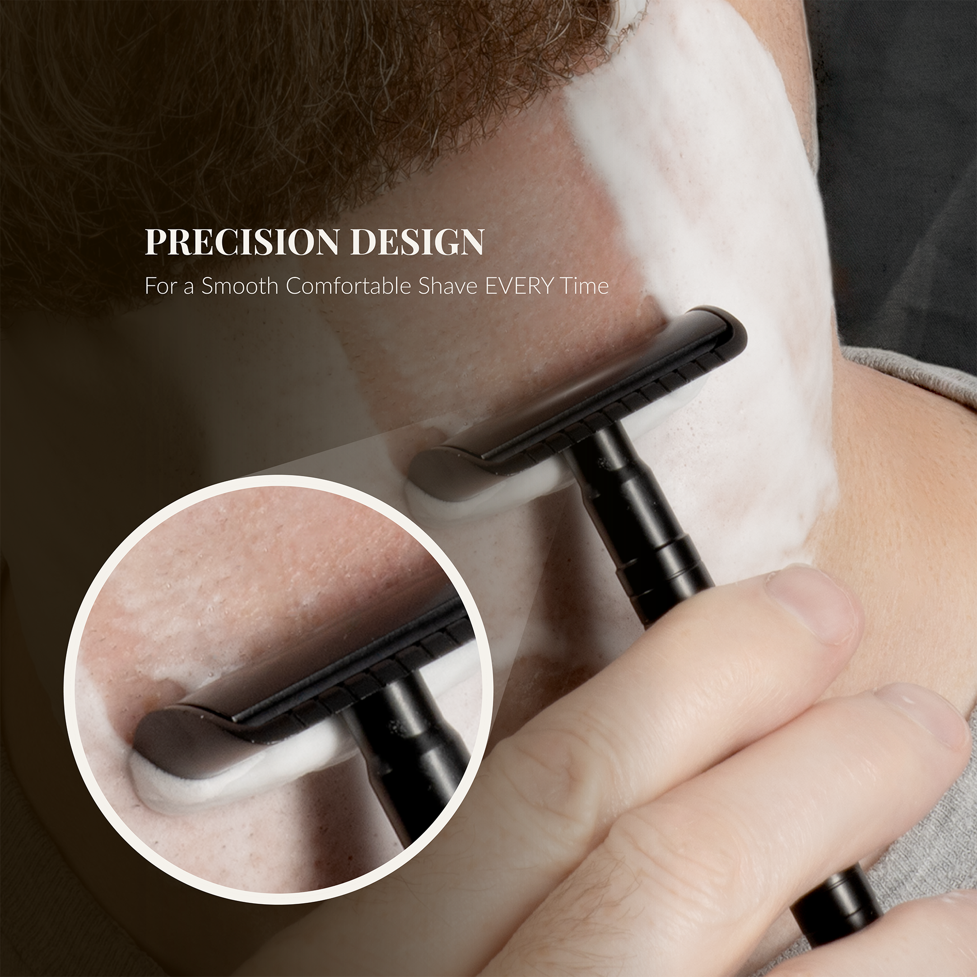 Safety Razor - Baron Elite - Noir Black