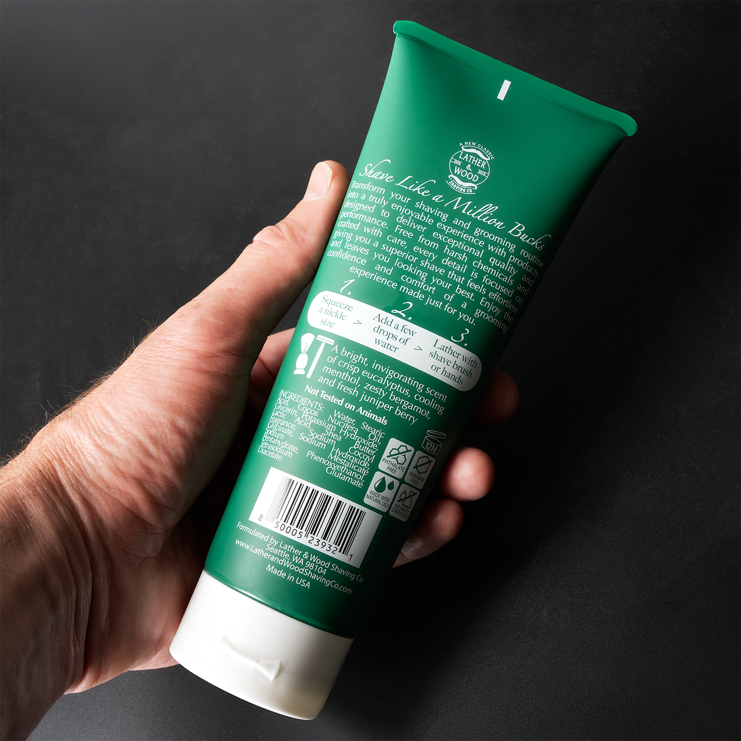 Premium Shaving Cream - Eucalyptus