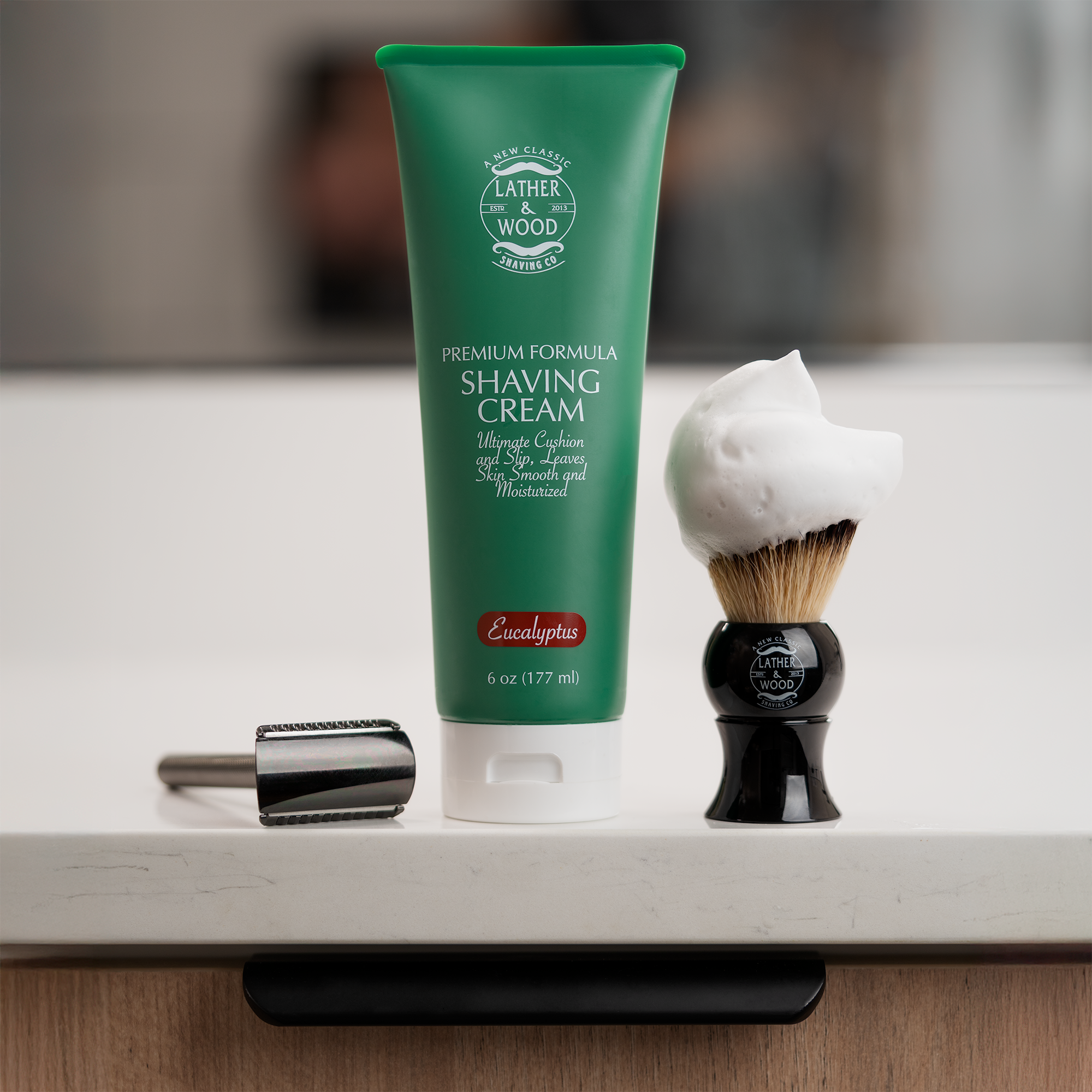 Premium Shaving Cream - Eucalyptus
