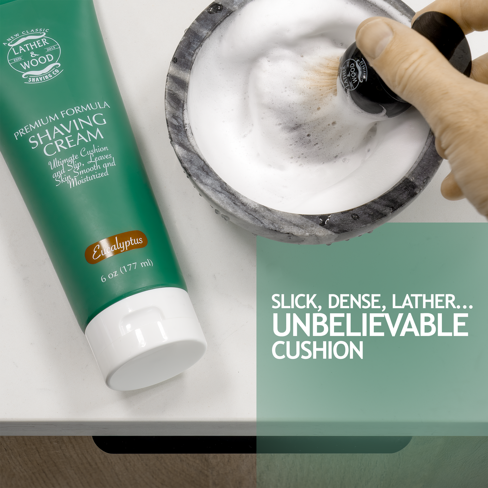 Premium Shaving Cream - Eucalyptus