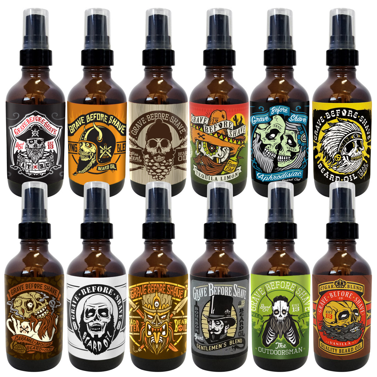 GRAVE BEFORE SHAVE™ BEARD OIL - 4oz