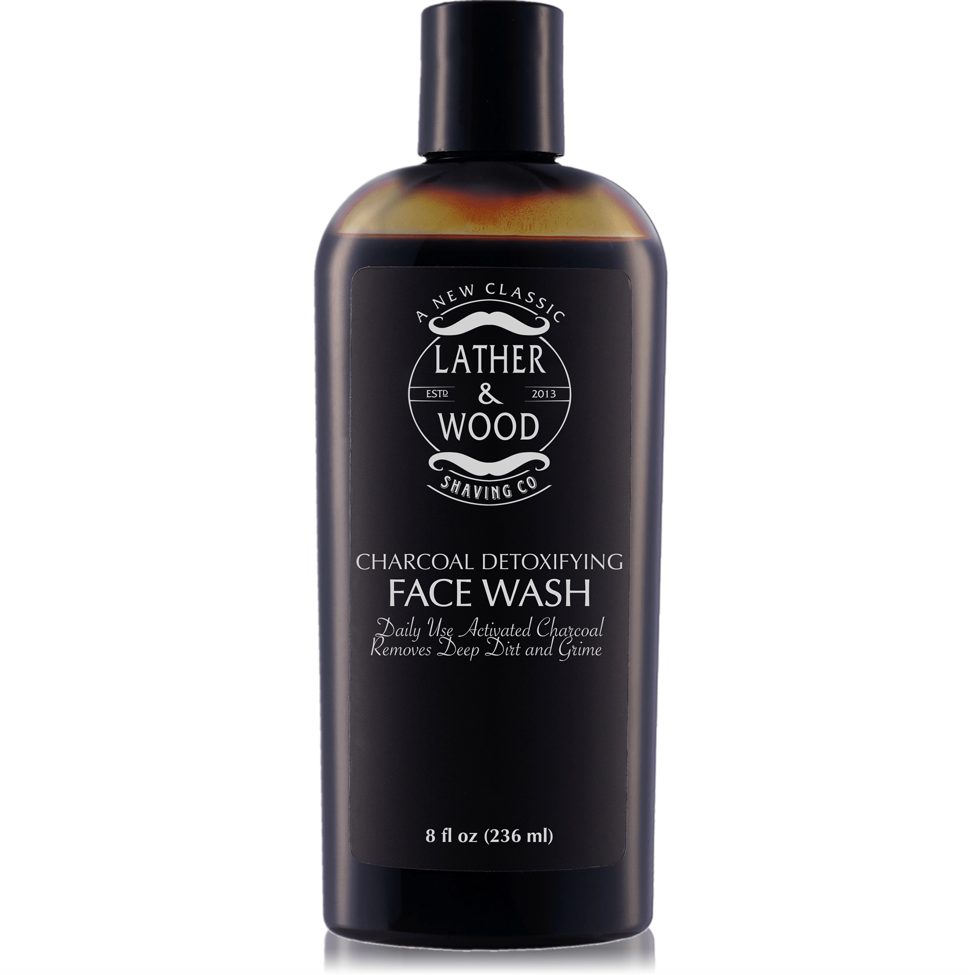 Charcoal Detoxifying Face Wash - Lather & Wood Shaving Co
