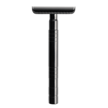 Safety Razor - Baron Elite - Noir Black - Lather & Wood Shaving Co