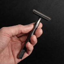 Safety Razor - Baron Noble - Forge Gray - Lather & Wood Shaving Co